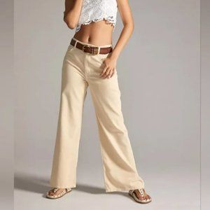 NWT Anthropologie Pilcro The Annie Wide Leg Jeans 25P